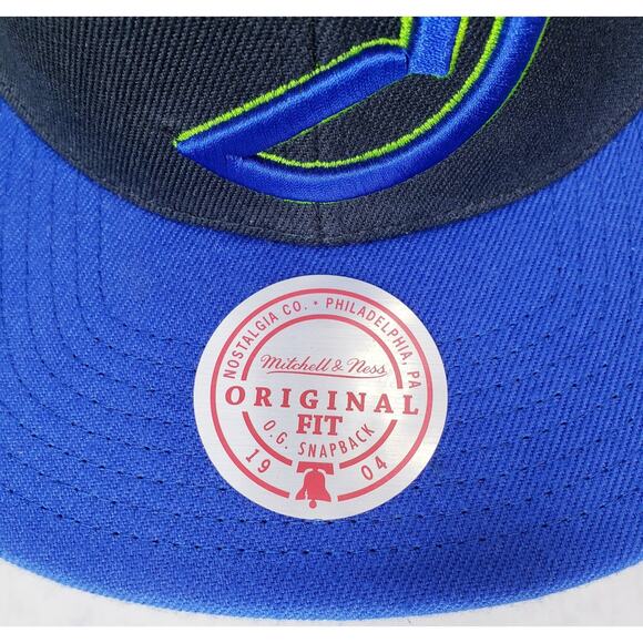 NWT MITCHELL & NESS Atlanta Hawks Reload 2.0 Snapback HWC Cap OSFM *Minor Flaw* - Picture 2 of 12